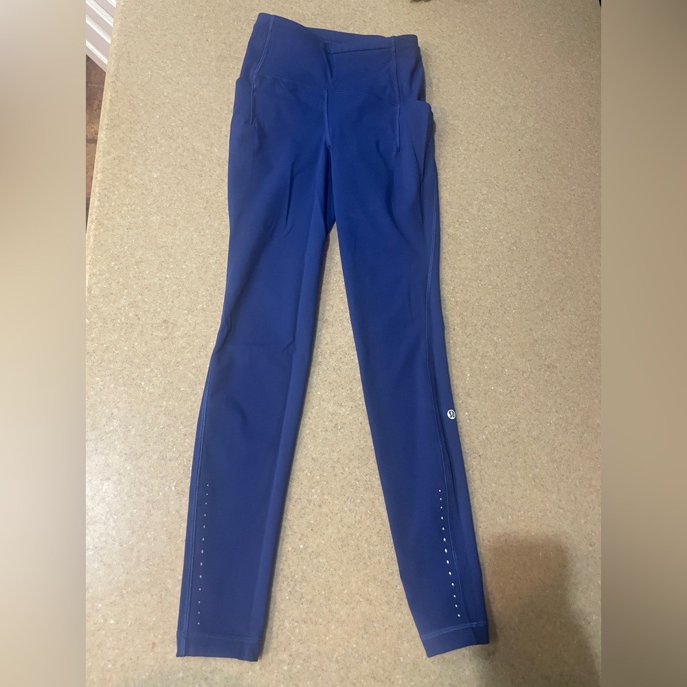 lululemon athletica Blue Leggings